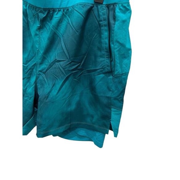 Under Armour Men’s Iso-Chill Up Pace 2-in -1 Shorts XXL Turquoise Polyester - Picture 5 of 6